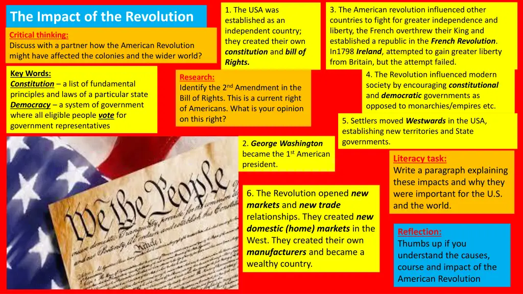 3 the american revolution influenced other