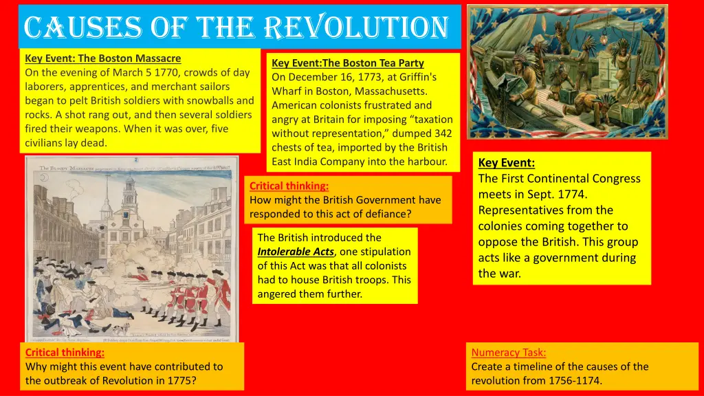 causes of the revolution