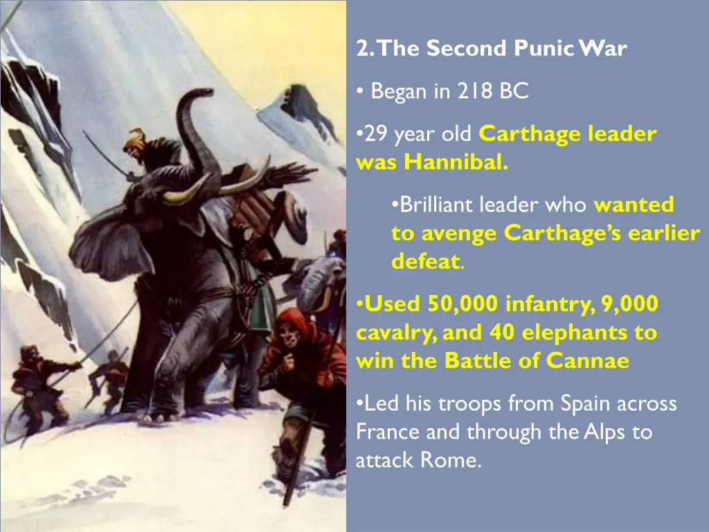 2 the second punic war