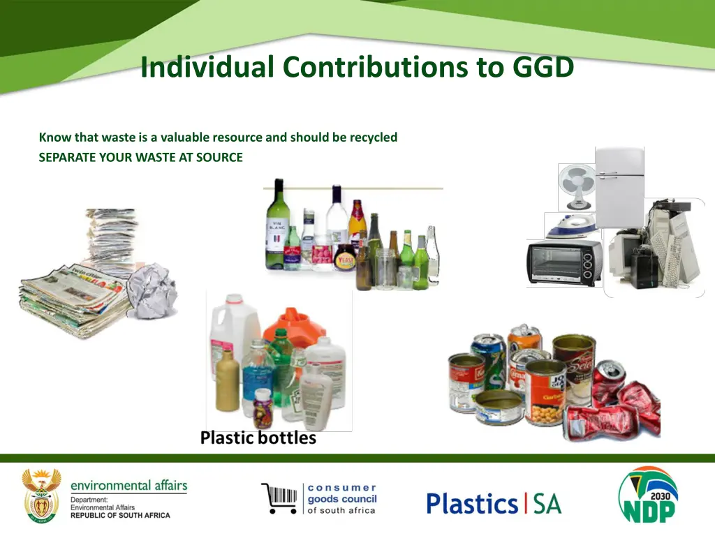 individual contributions to ggd 1