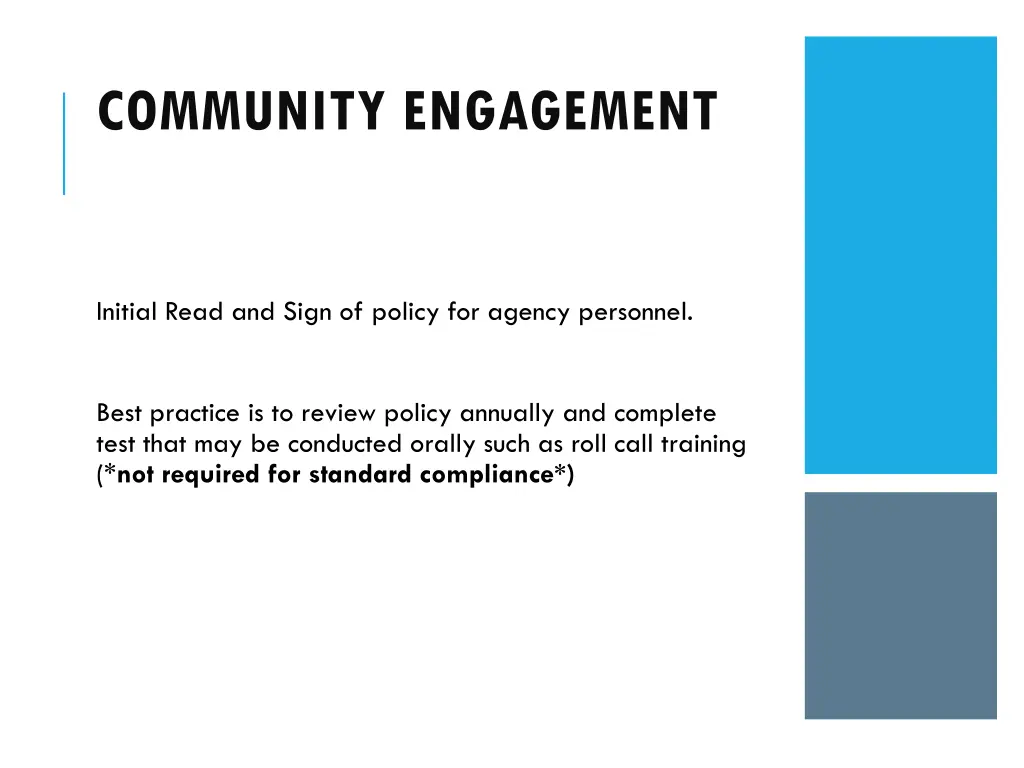 community engagement 18