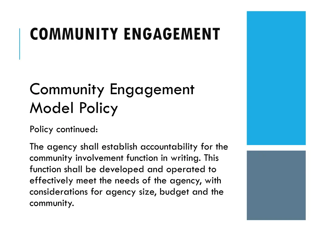 community engagement 6