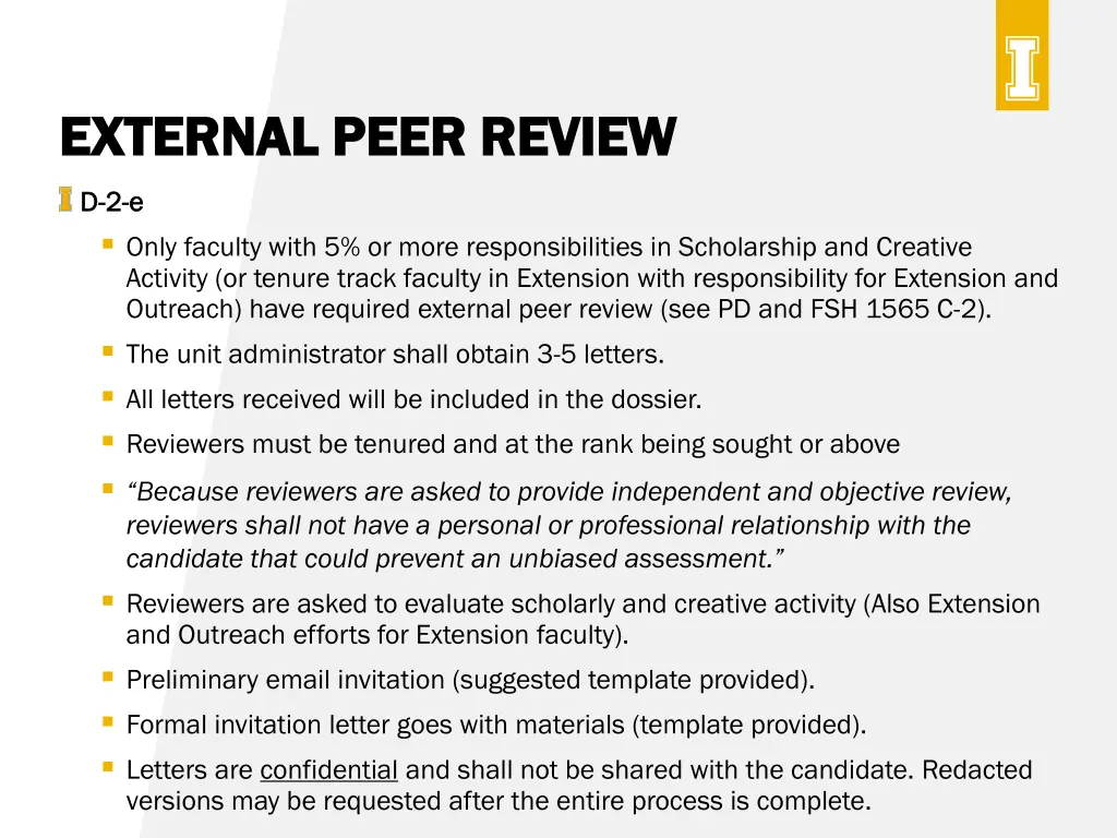 external peer review external peer review