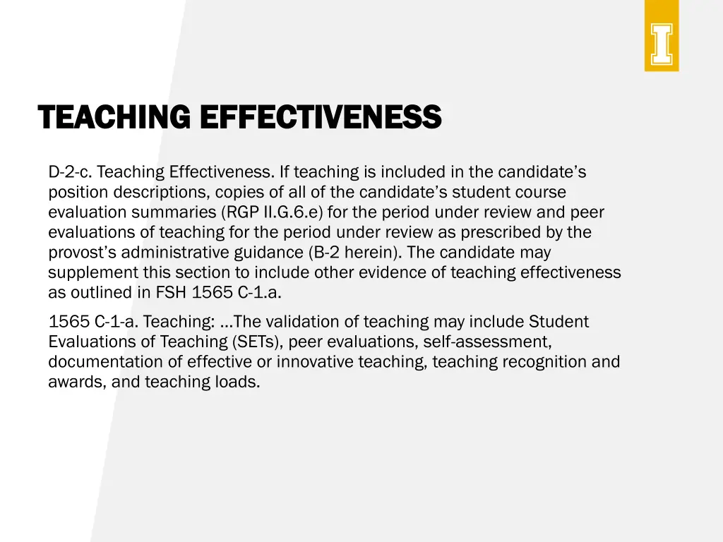 teaching effectiveness teaching effectiveness