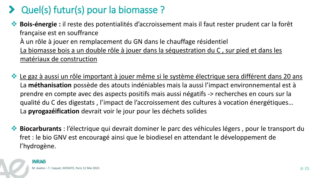 quel s futur s pour la biomasse quel s futur 1