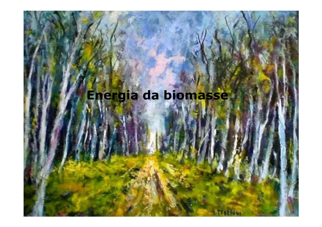 energia da biomasse