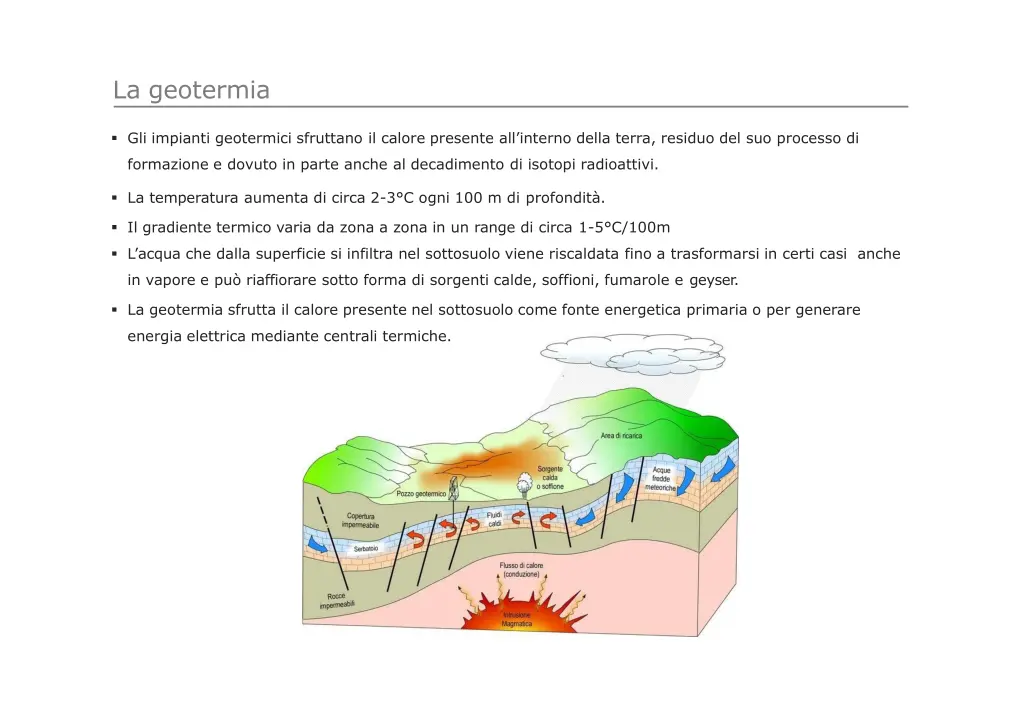 la geotermia