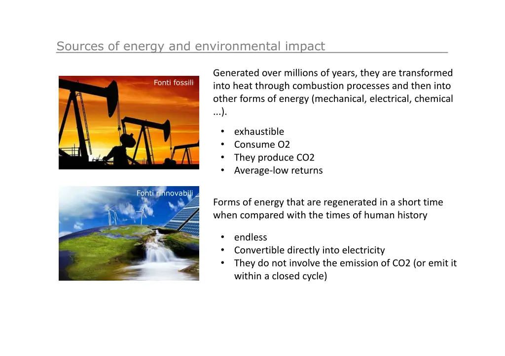 sources of energy and environmental impact