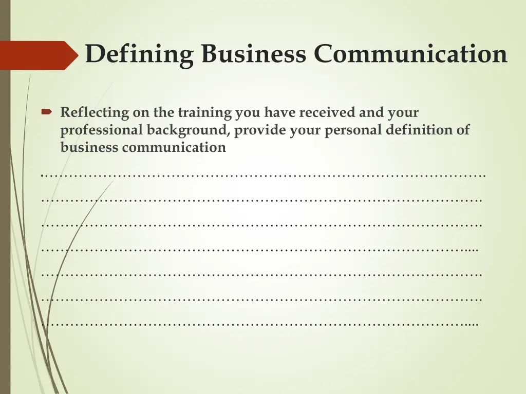 defining business communication