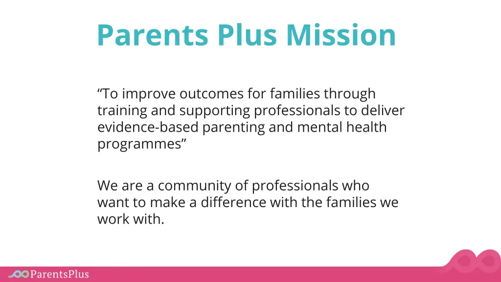 parents plus mission