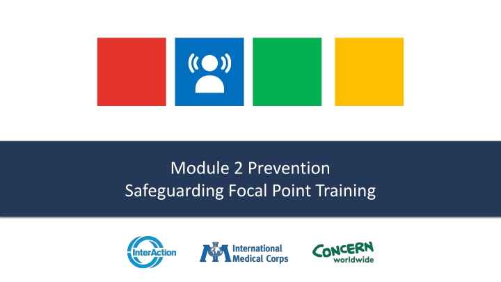 module 2 prevention safeguarding focal point