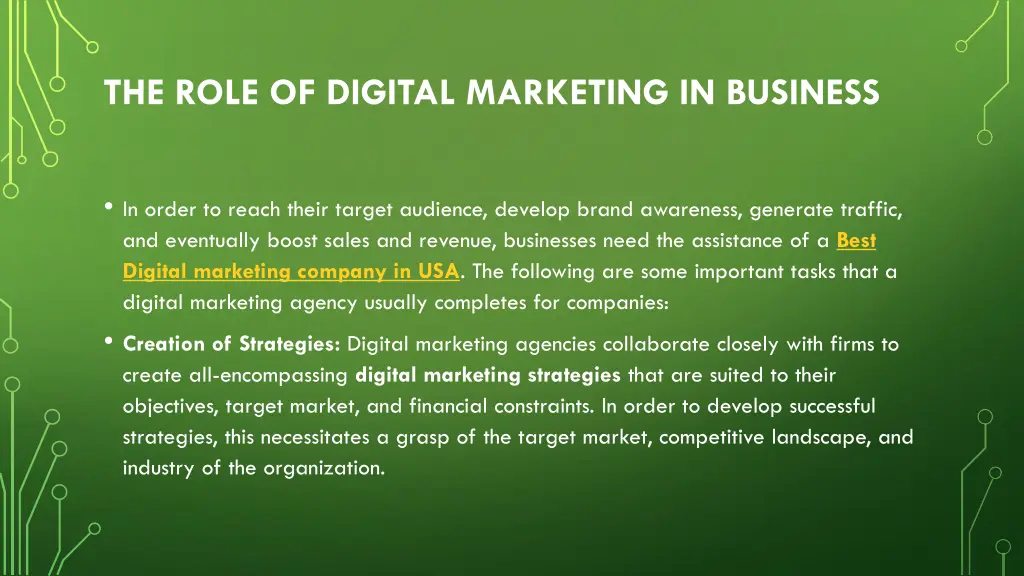 the role of digital marketing in business