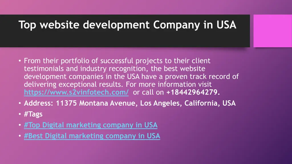 top website development company in usa 3