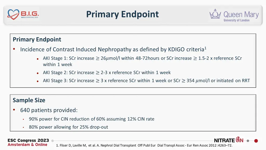 primary endpoint