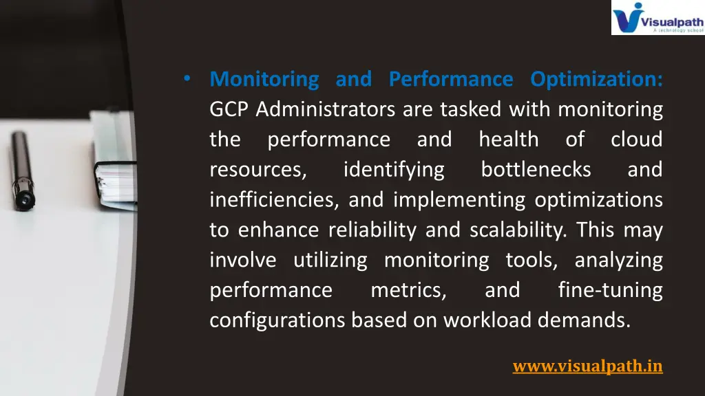 monitoring and performance optimization