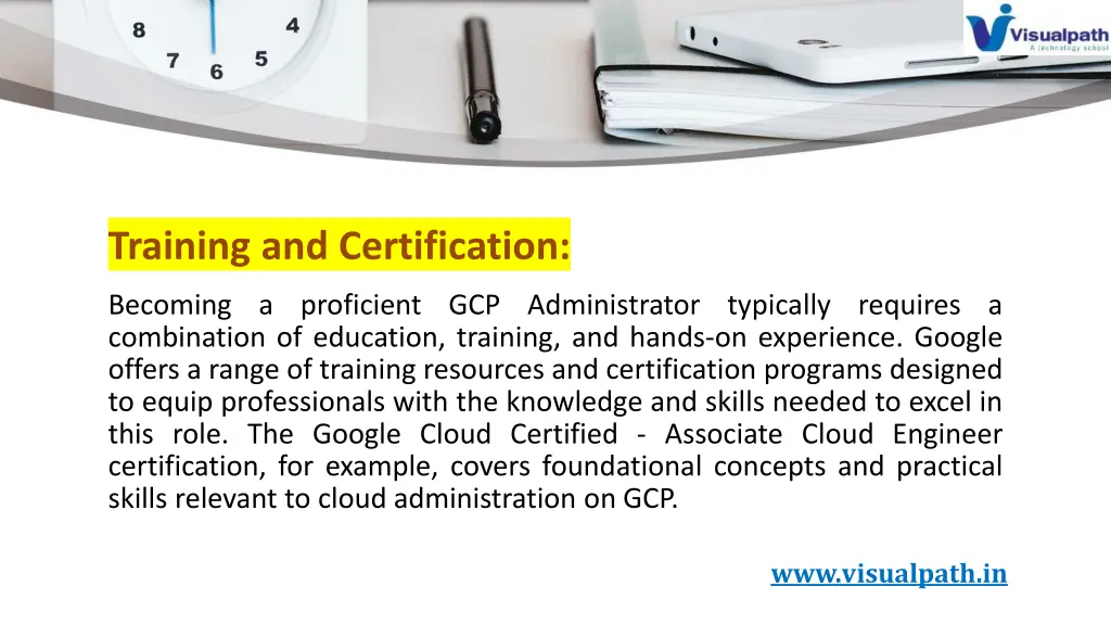 training and certification