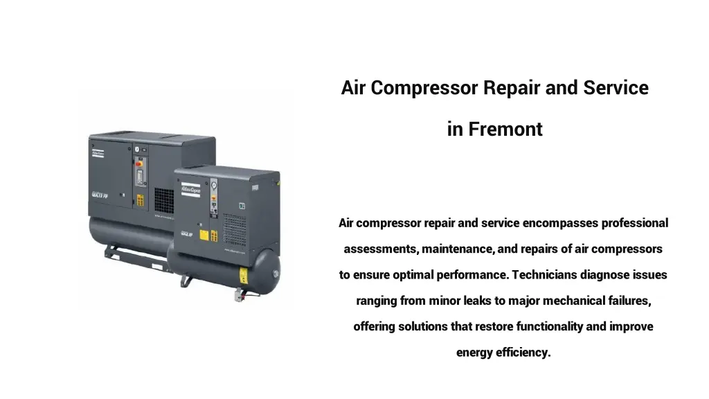 air compressor repair and service