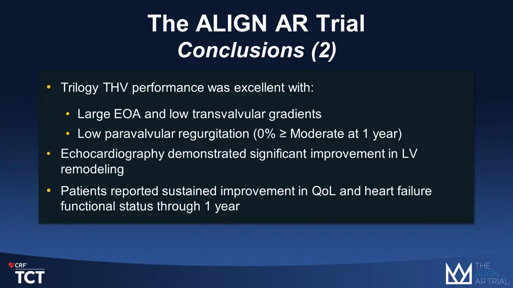 the align ar trial conclusions 2