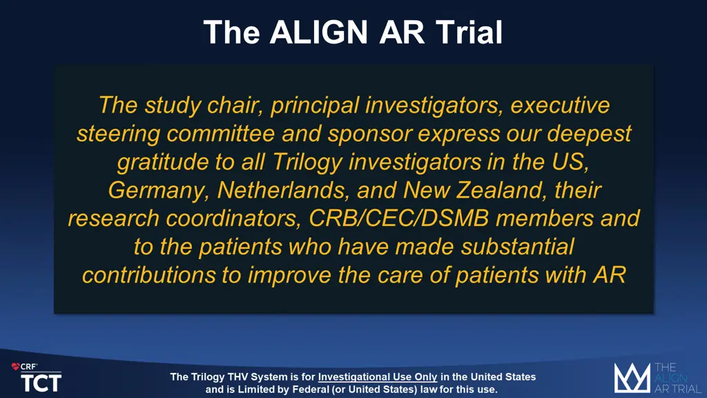 the align ar trial