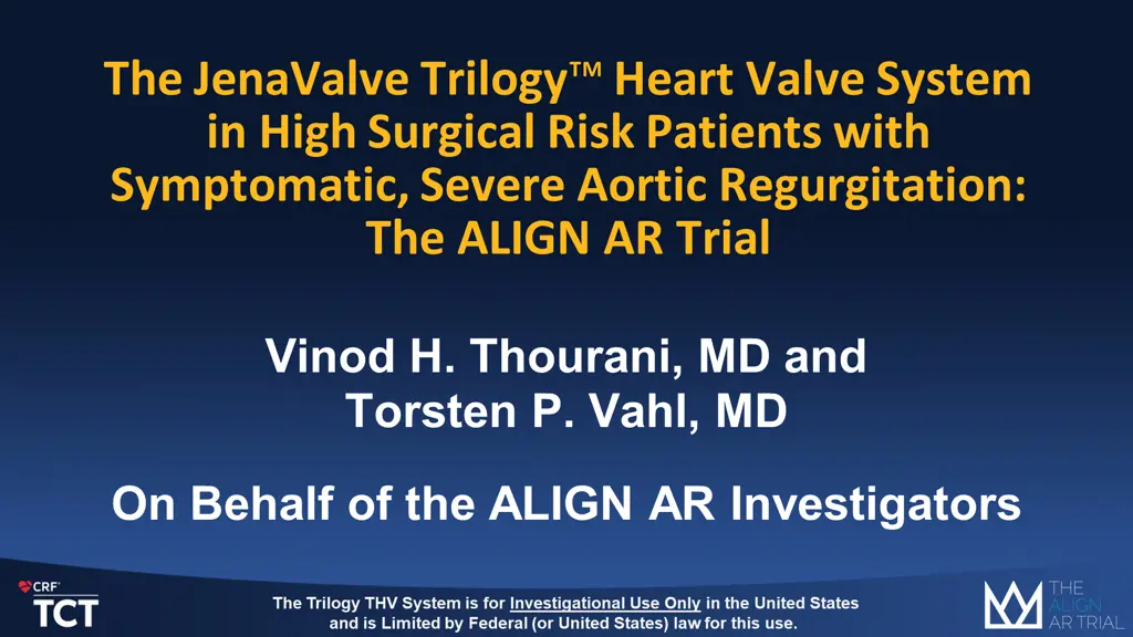 the jenavalve trilogy heart valve system in high