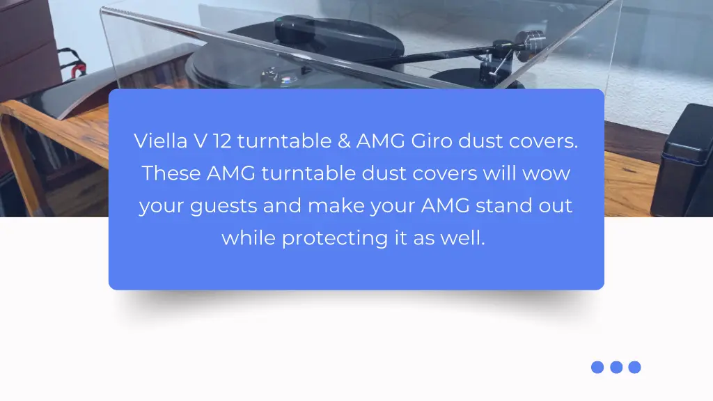 viella v 12 turntable amg giro dust covers these