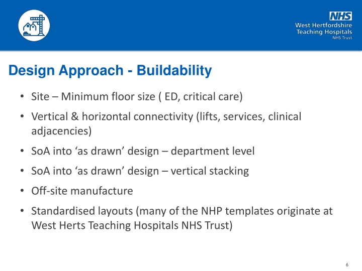 design approach buildability