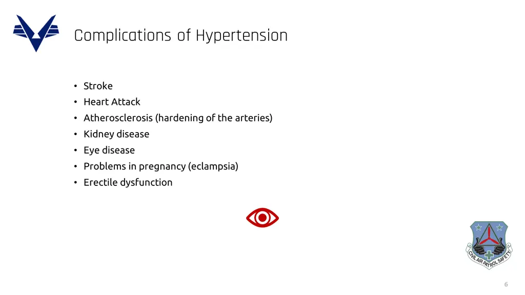 complications of hypertension