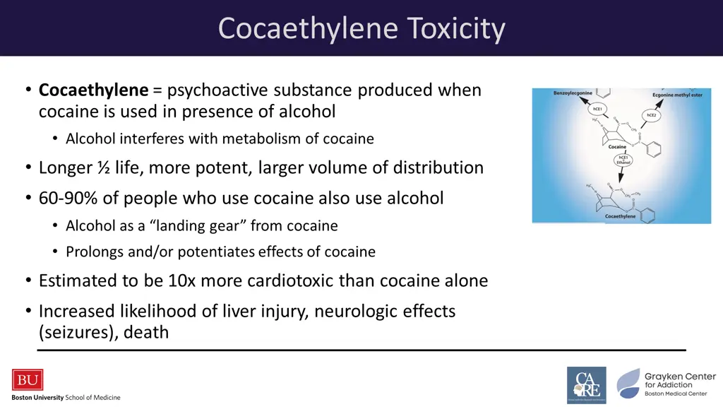 cocaethylene toxicity