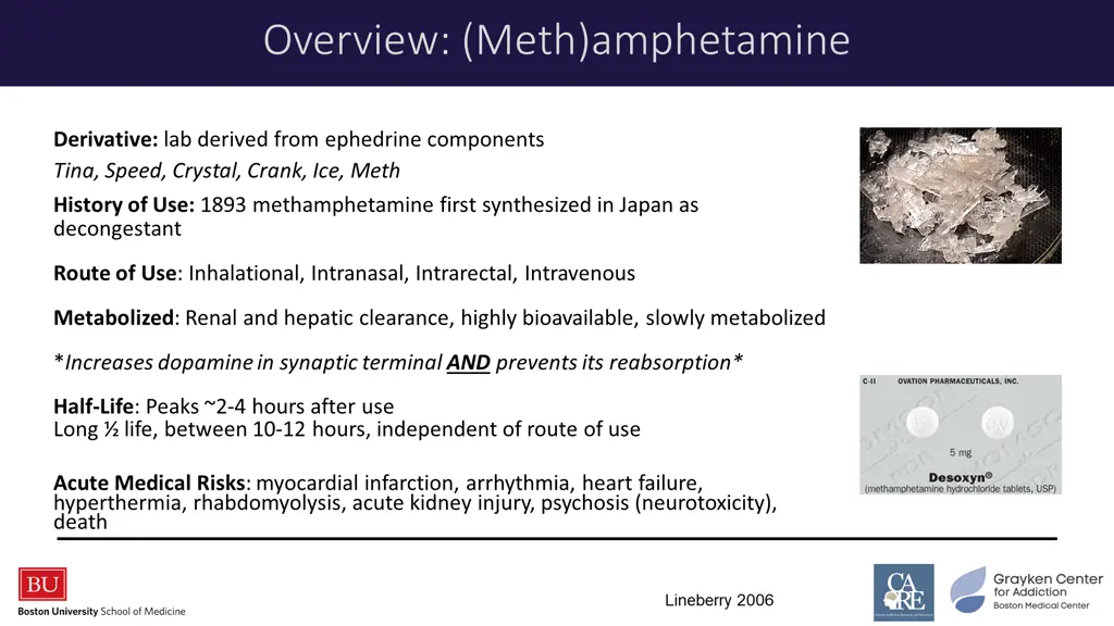 overview meth amphetamine