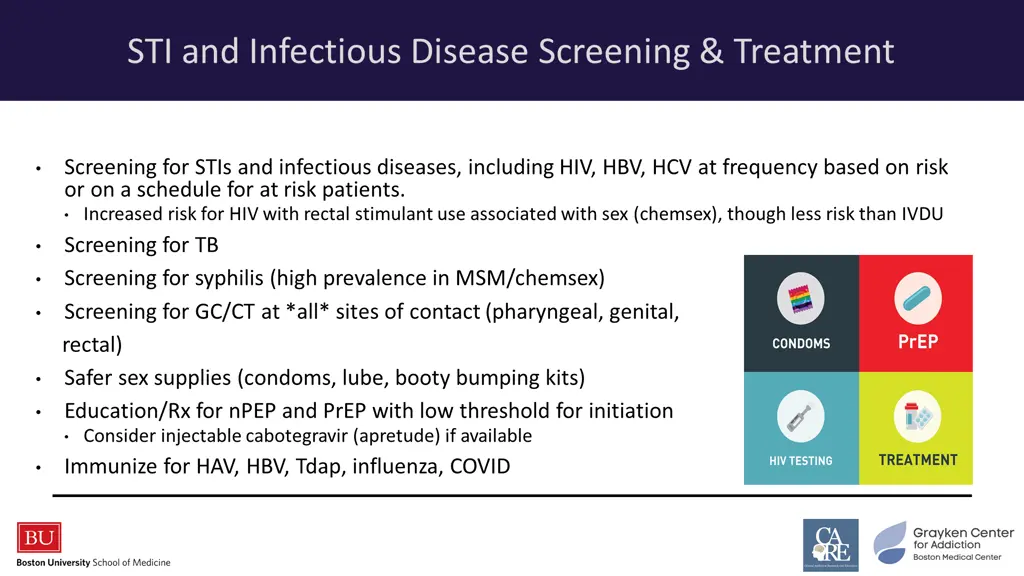 sti and infectious disease screening treatment
