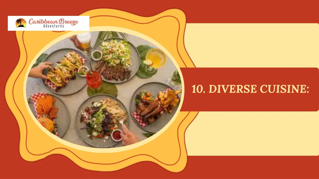 10 diverse cuisine