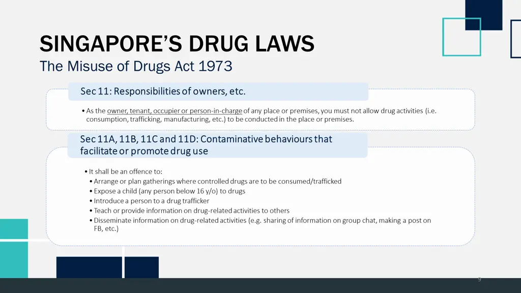 singapore s drug laws the misuse of drugs act 1973