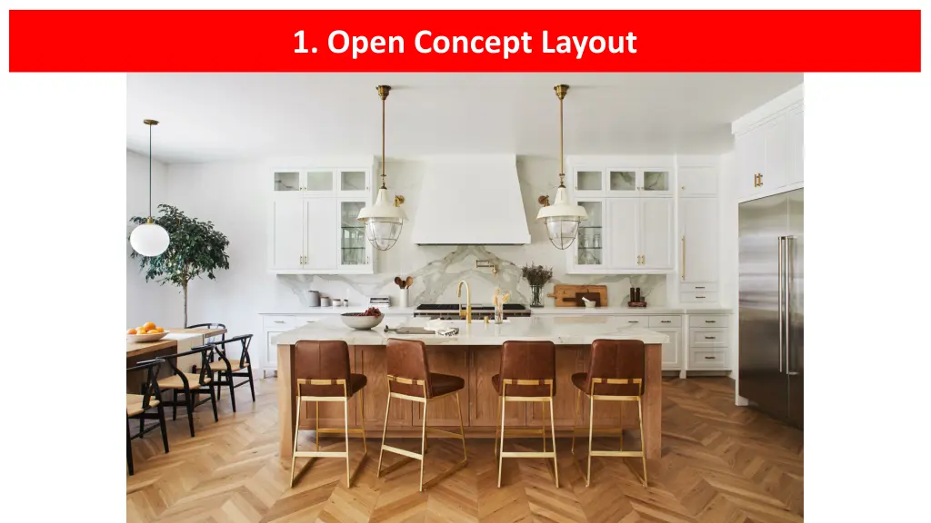 1 open concept layout