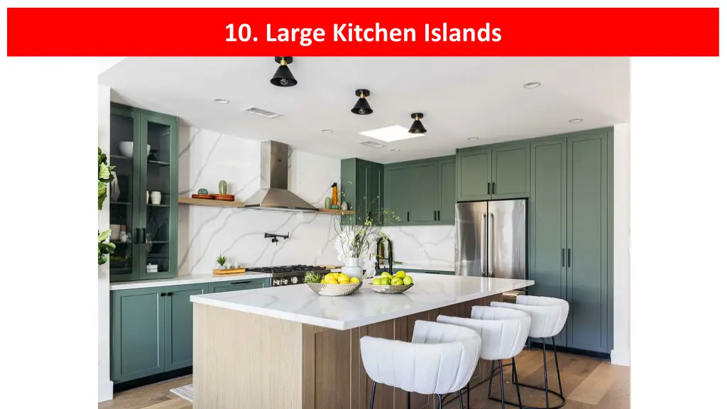 10 large kitchen islands