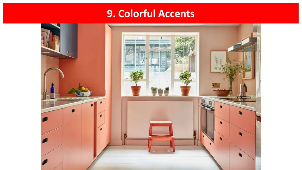 9 colorful accents