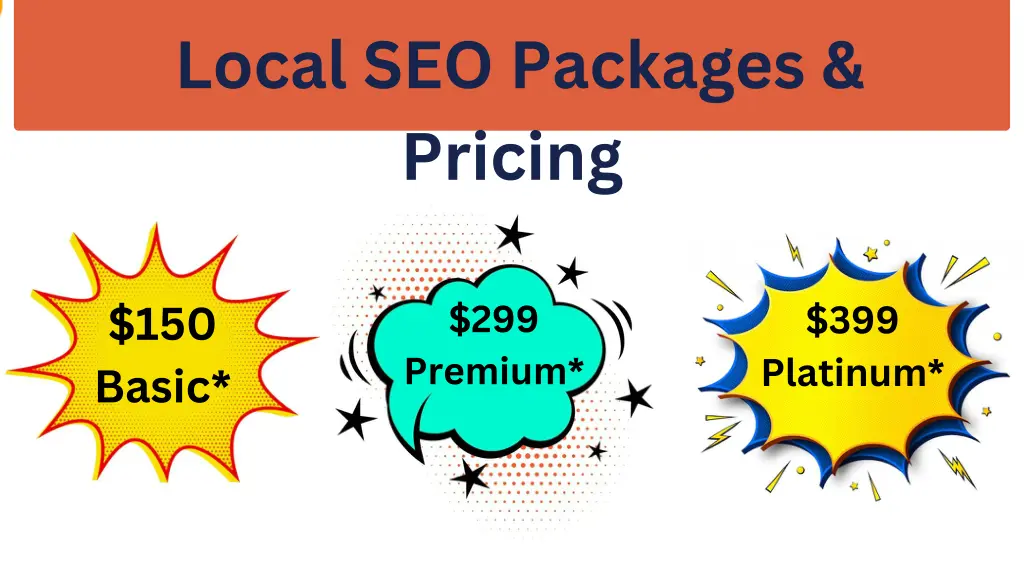 local seo packages pricing