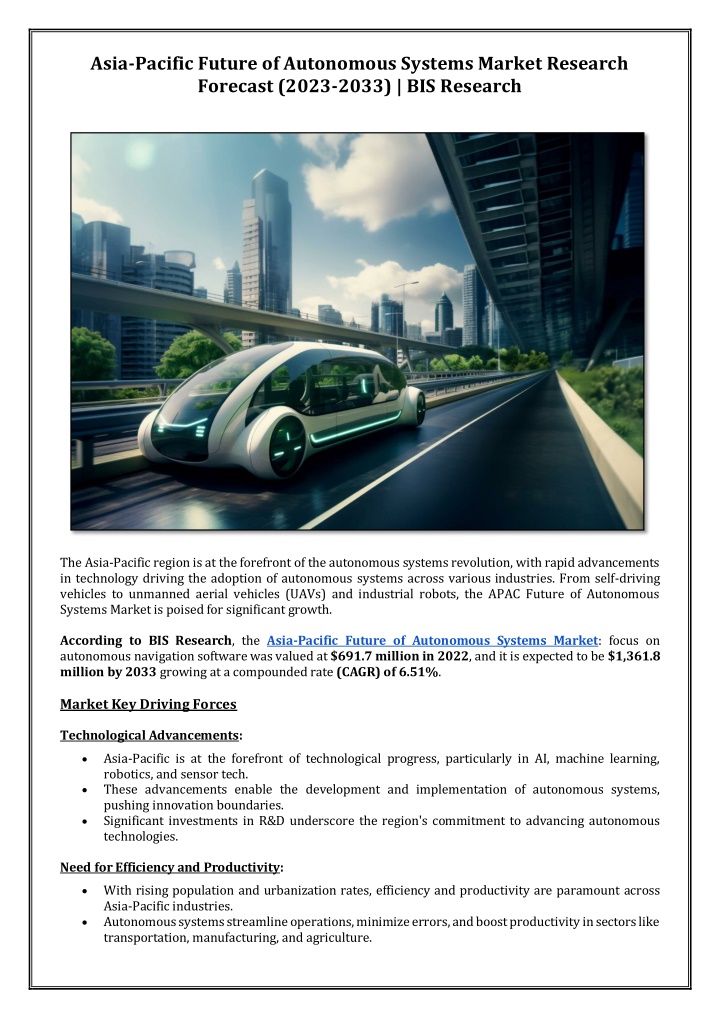 asia pacific future of autonomous systems market