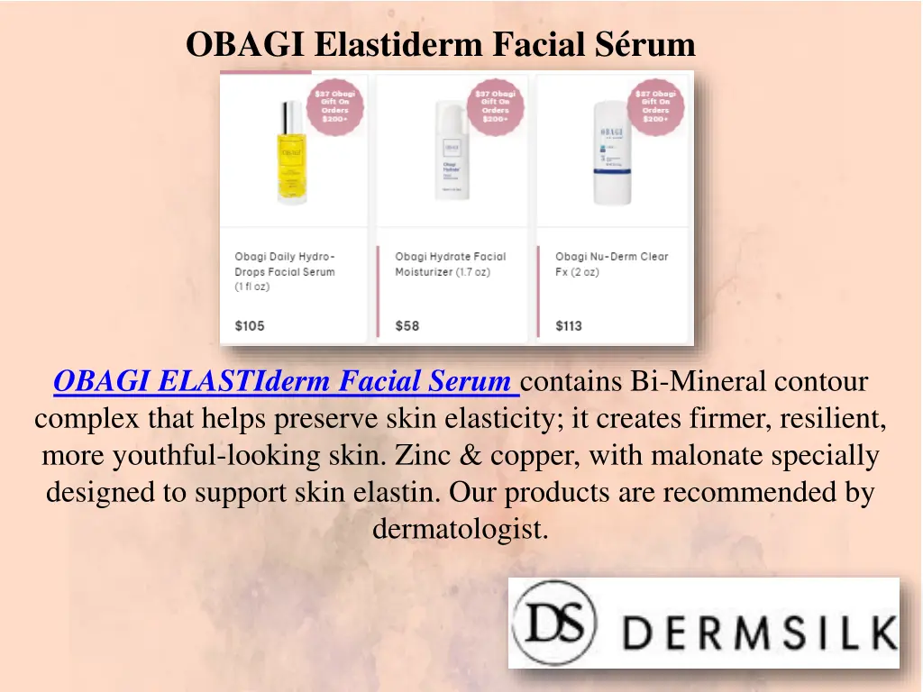 obagi elastiderm facial s rum