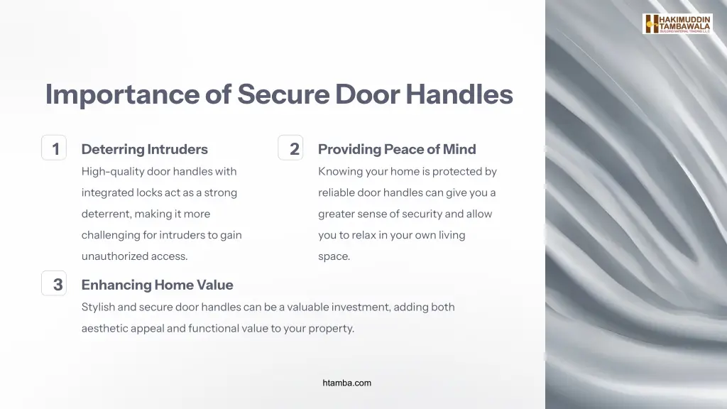 importance of secure door handles