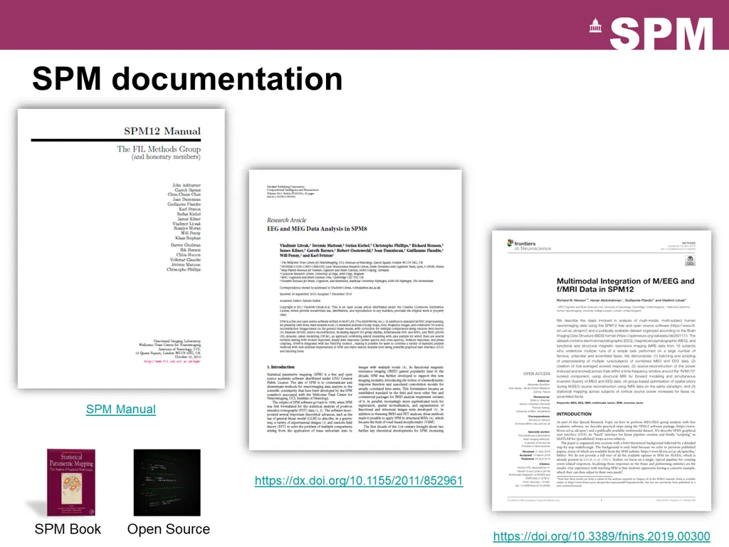 spm documentation