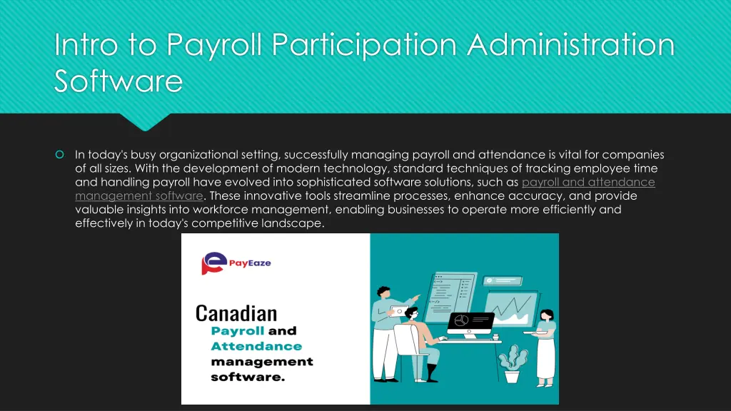 intro to payroll participation administration