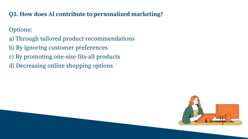 q3 how does ai contribute to personalized