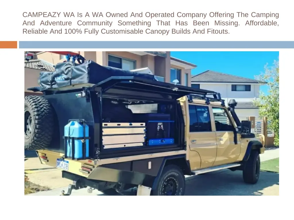campeazy wa is a wa owned and operated company