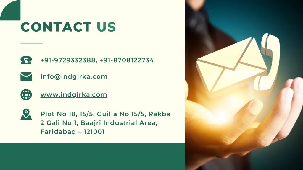 contact us