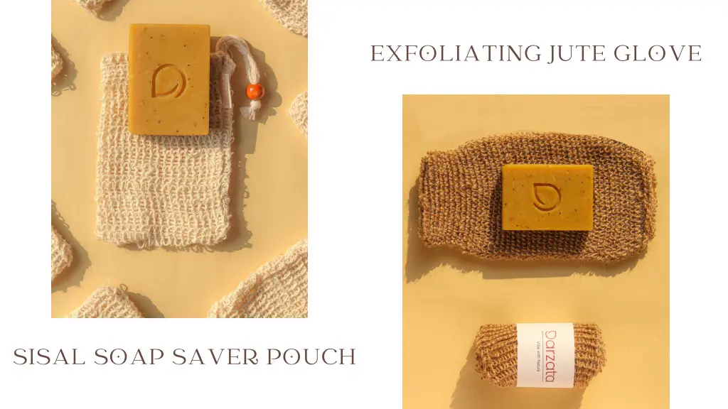 exfoliating jute glove