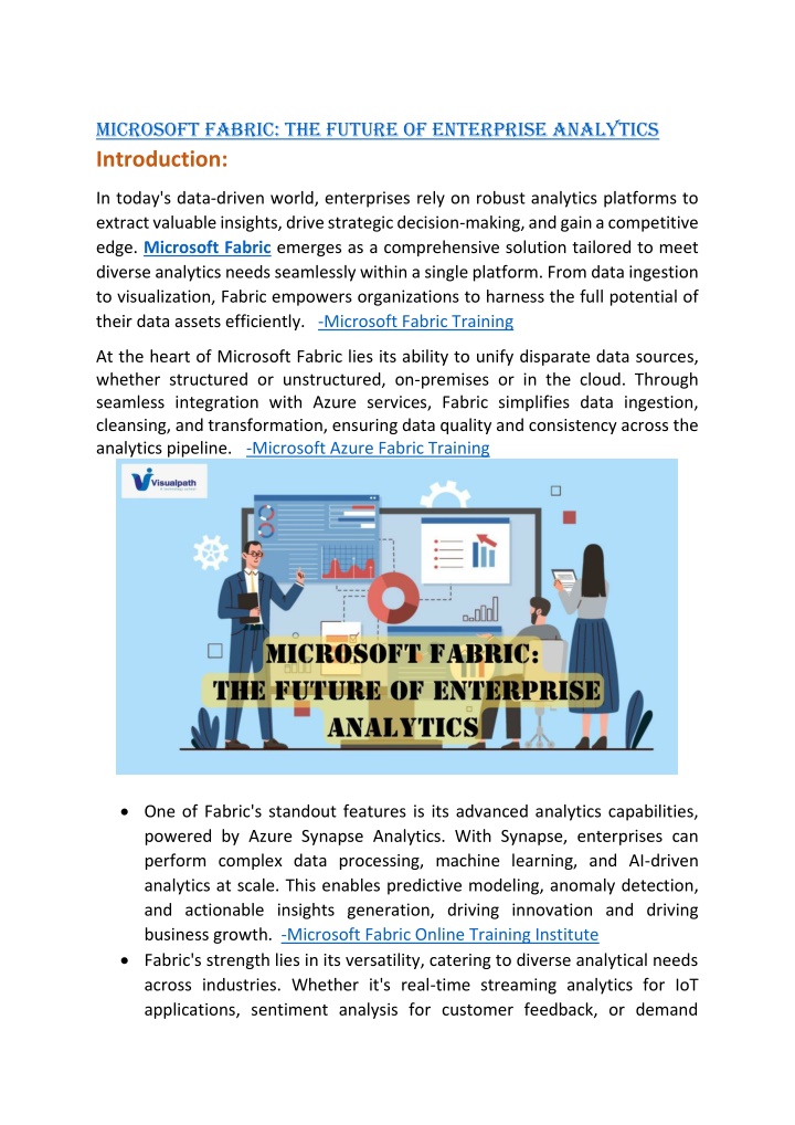 microsoft fabric the future of enterprise