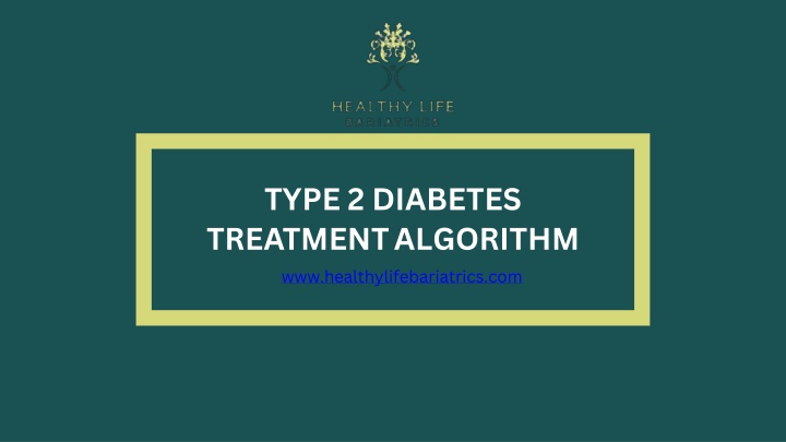 type 2 diabetes treatment algorithm