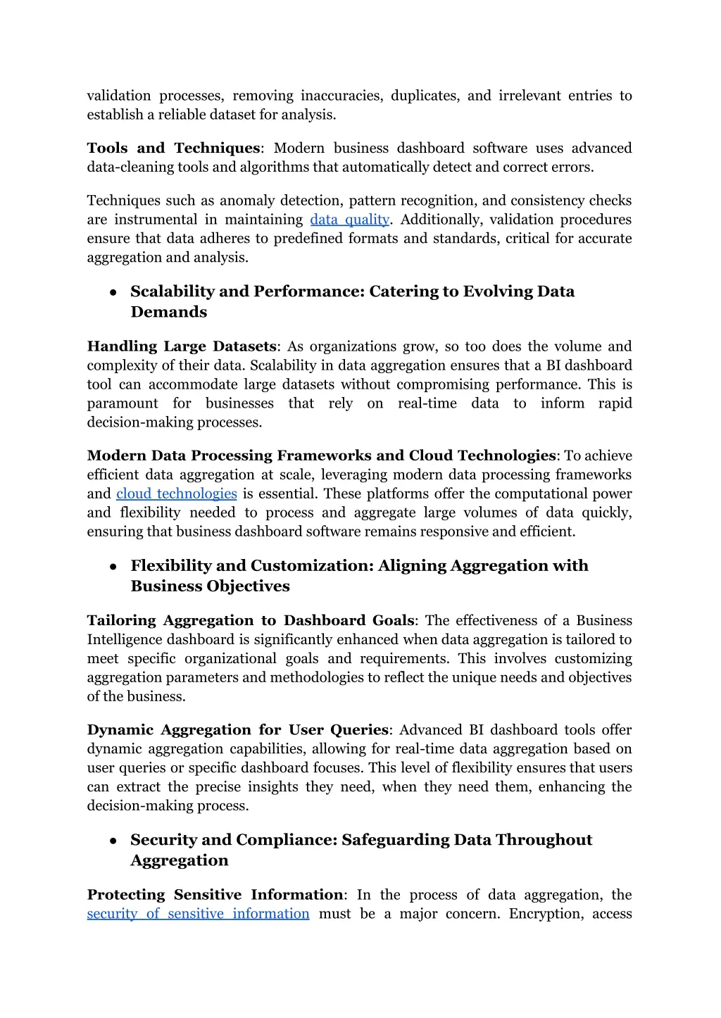 validation processes removing inaccuracies