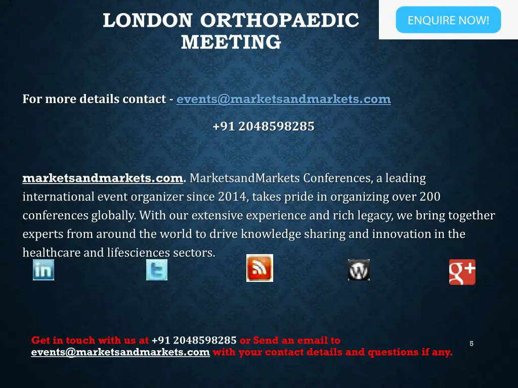 london orthopaedic meeting 3