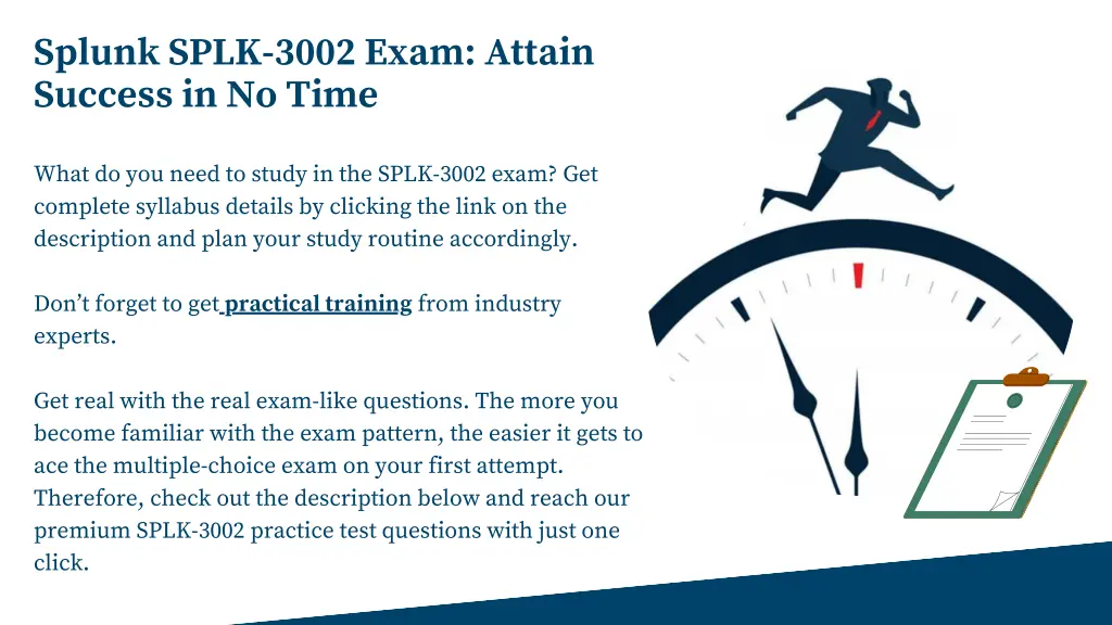 splunk splk 3002 exam attain success in no time